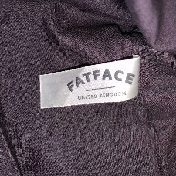 FatFace UK Embellished Indigo/Navy Lined Midi A-Line Skirt US 10 (UK 14) - Picture 5 of 10